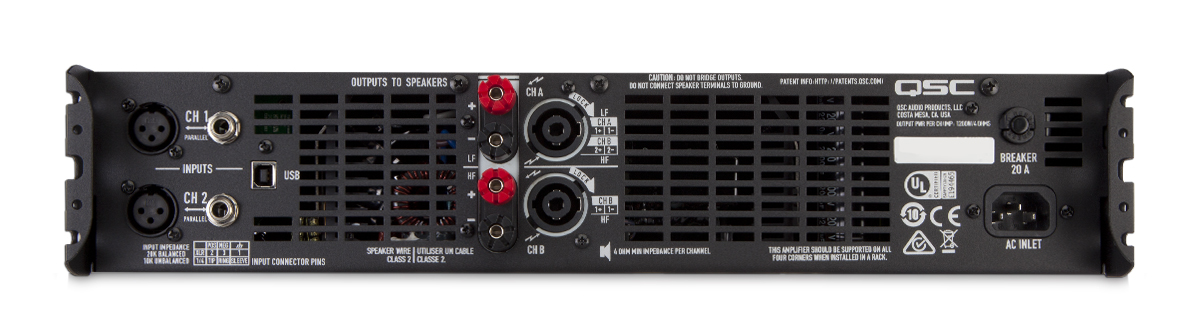 QSC GX4 Amplifier - Image 2