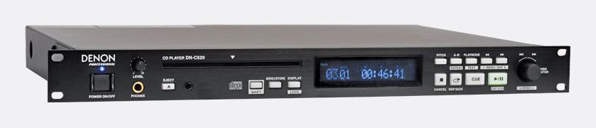 Rack mount cd players